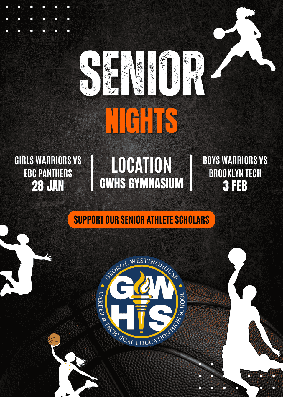 senior night flyer